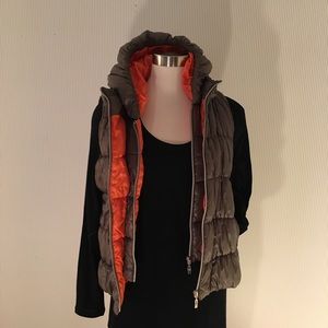 Double Zip Puffer Vest